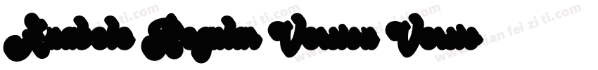 Anabele Regular Version Version字体转换